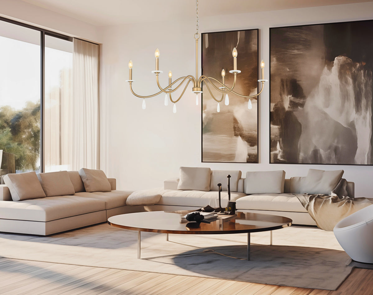 Toussant 6 Light Chandelier