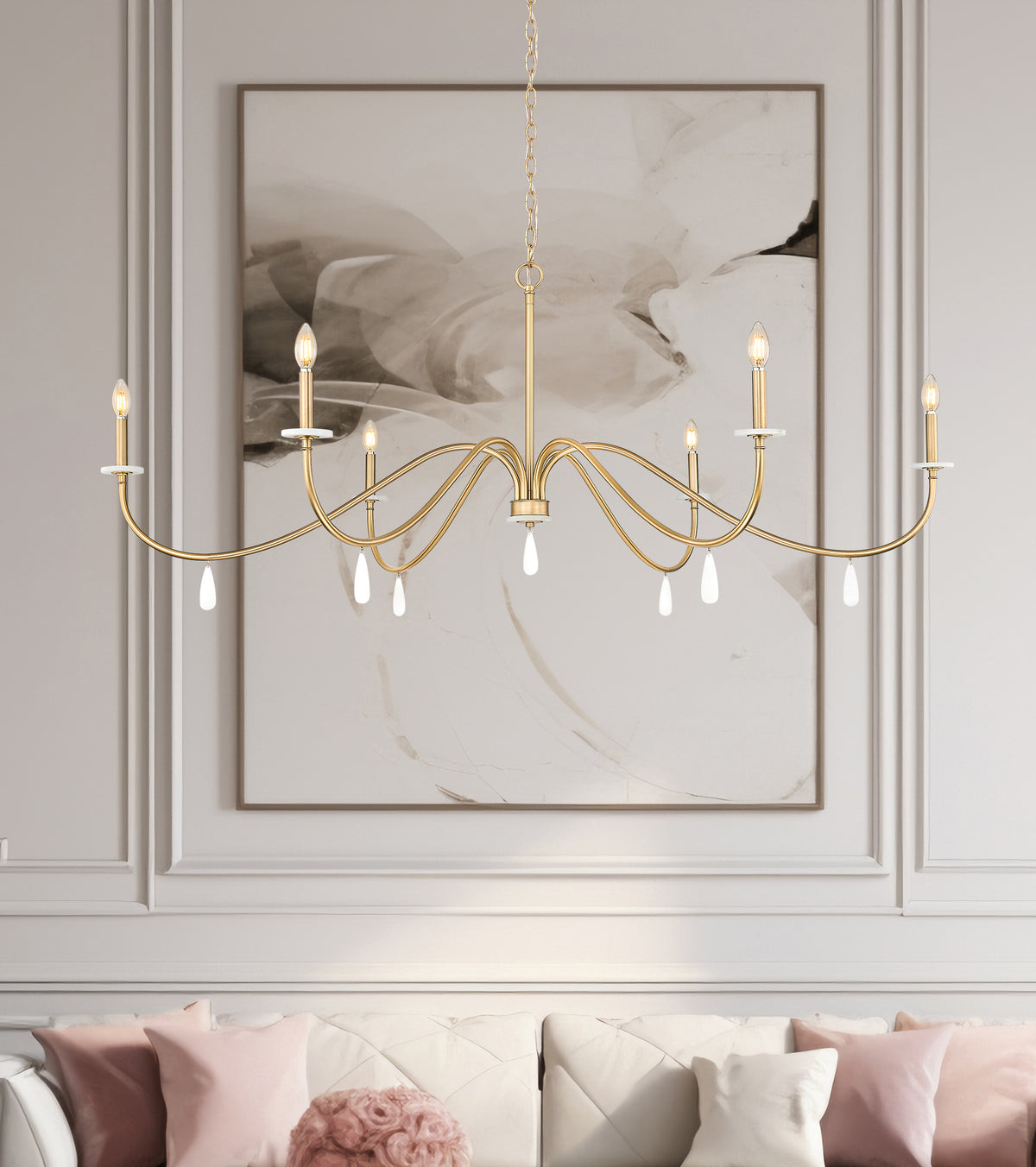 Toussant 6 Light Chandelier