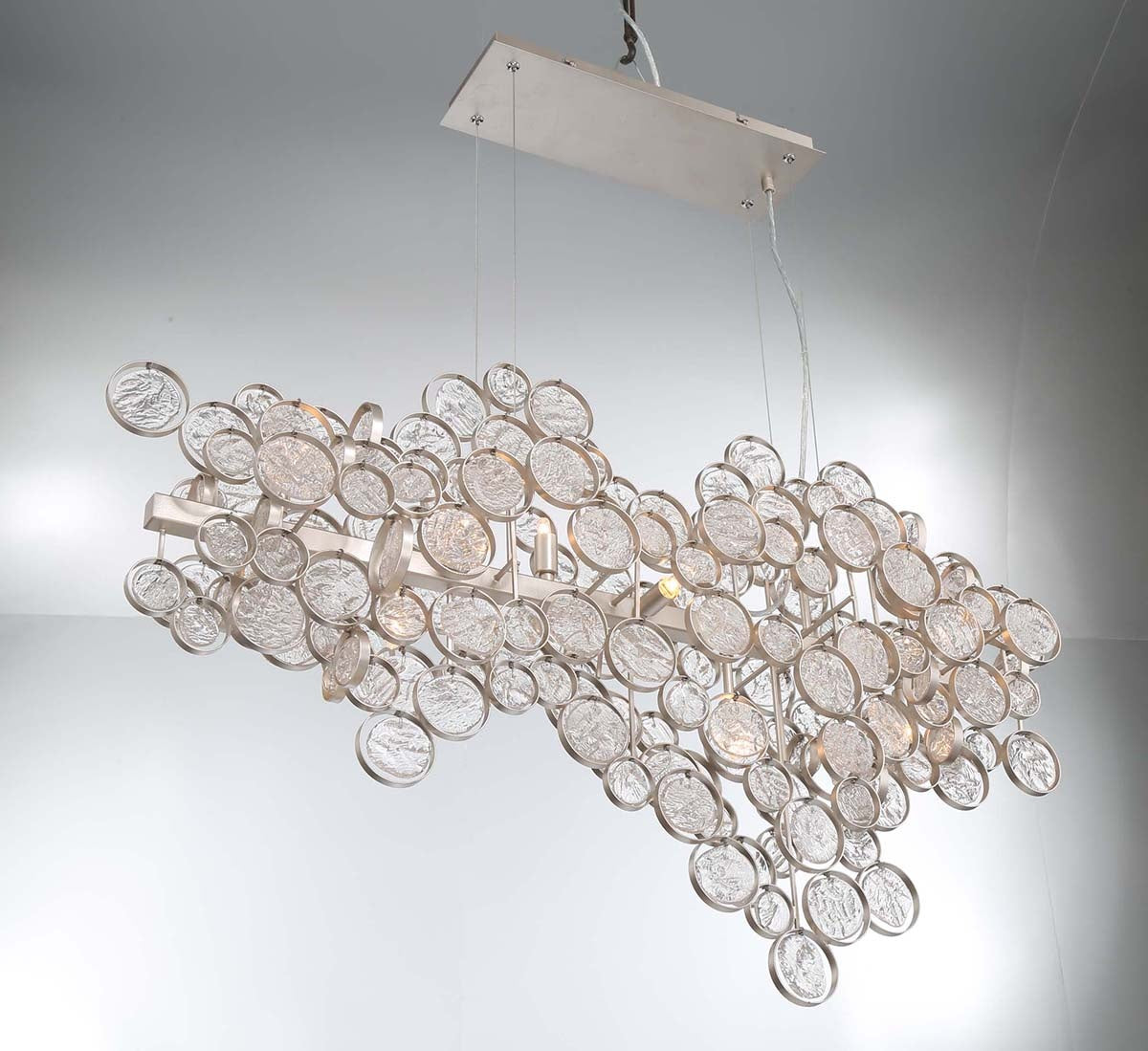 Trento 12-Light 40" Linear Chandelier