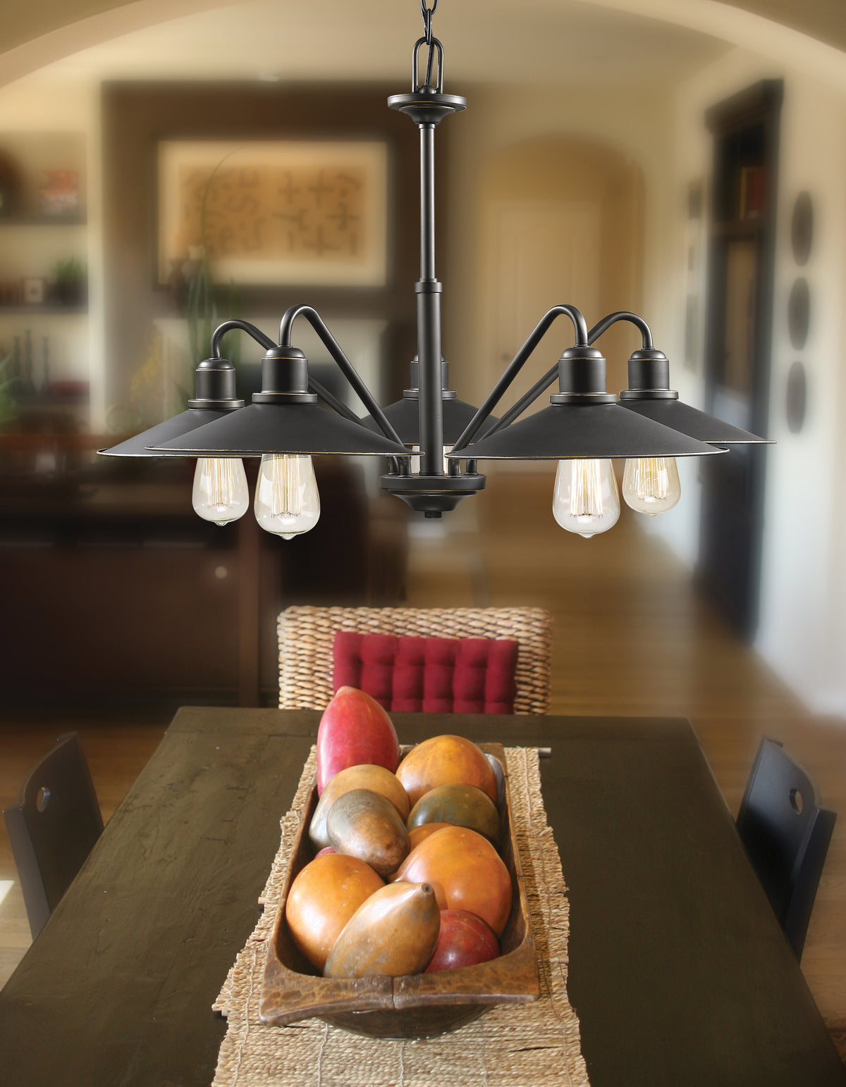 Casa 5 Light Chandelier