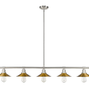 Casa 5 Light Linear Chandelier