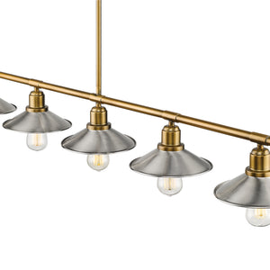Casa 5 Light Linear Chandelier