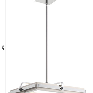 Annilo 18" Integrated LED Pendant