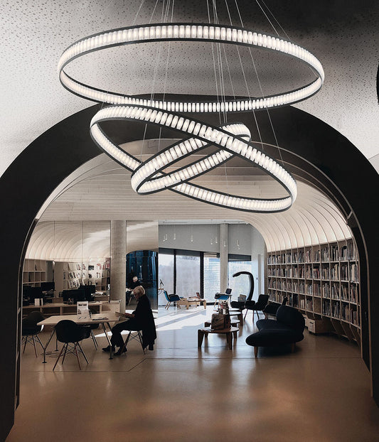 Forster 3-Tiers 3-Light 60" Integrated LED Grand Chandelier