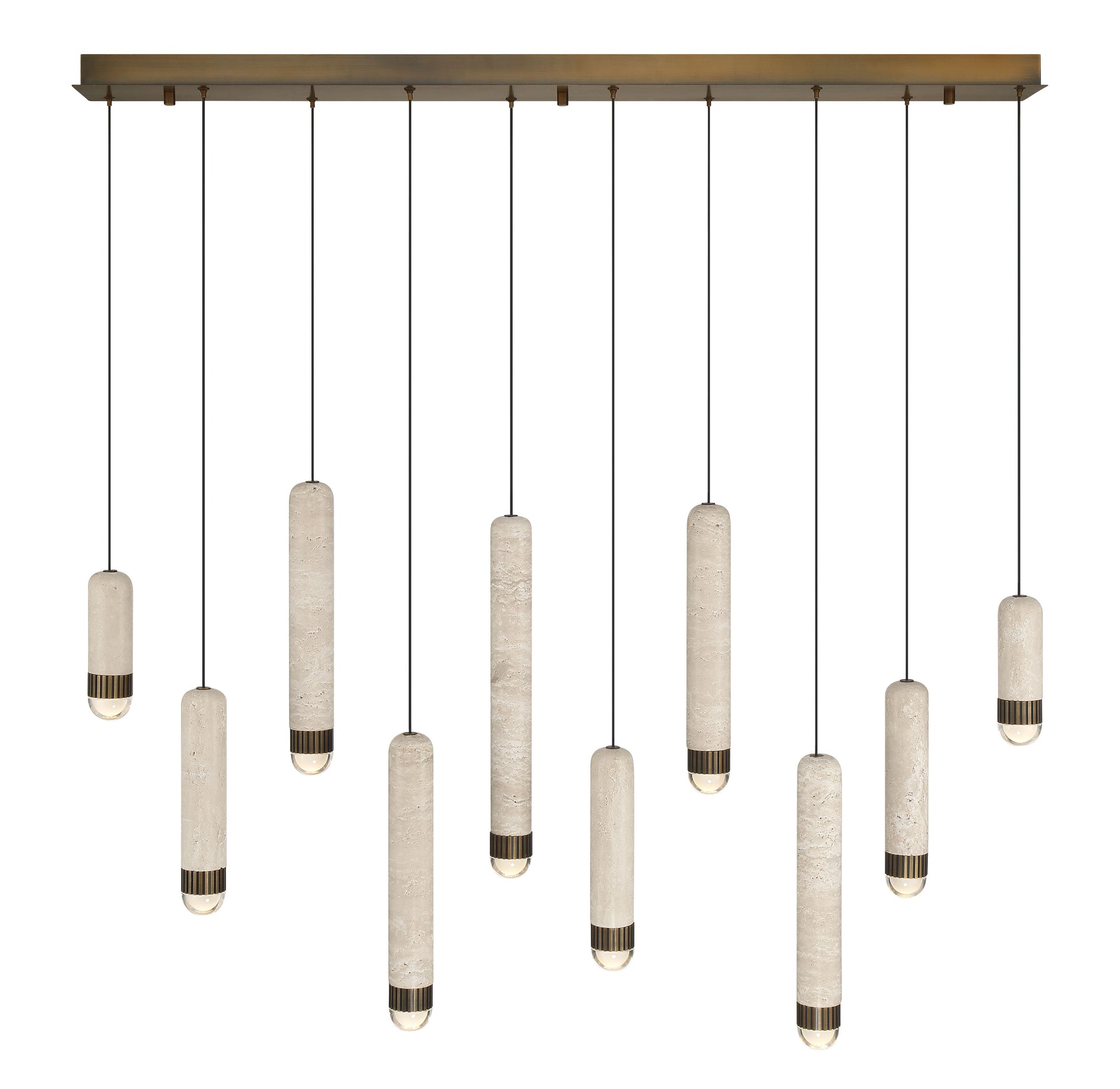 Cambre 10-Light 50" Integrated LED Linear Chandelier