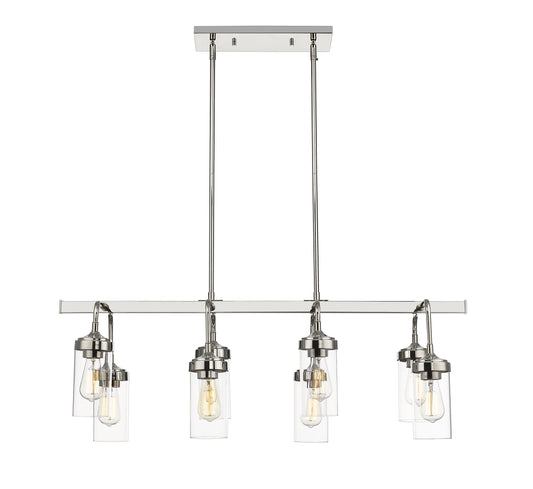 Calliope 8 Light Linear Chandelier