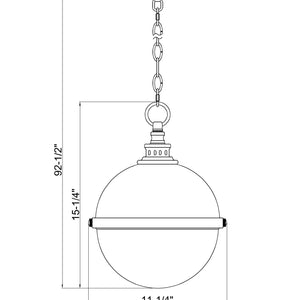 Peyton 2 Light Pendant
