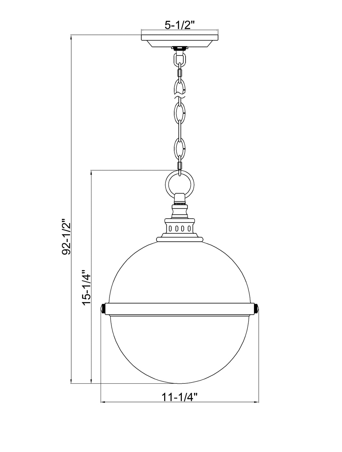 Peyton 2 Light Pendant