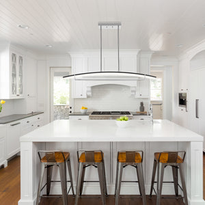 Arc 1 Light Linear Chandelier