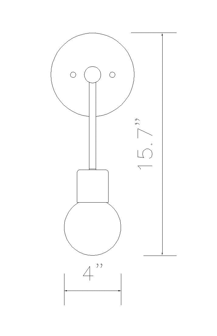Neutra 1 Light Wall Sconce