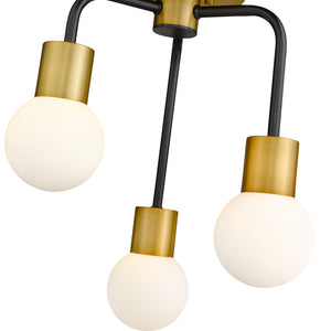 Neutra 3 Light Semi Flush Mount