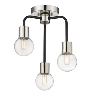 Neutra 3 Light Semi Flush Mount