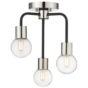 Neutra 3 Light Semi Flush Mount