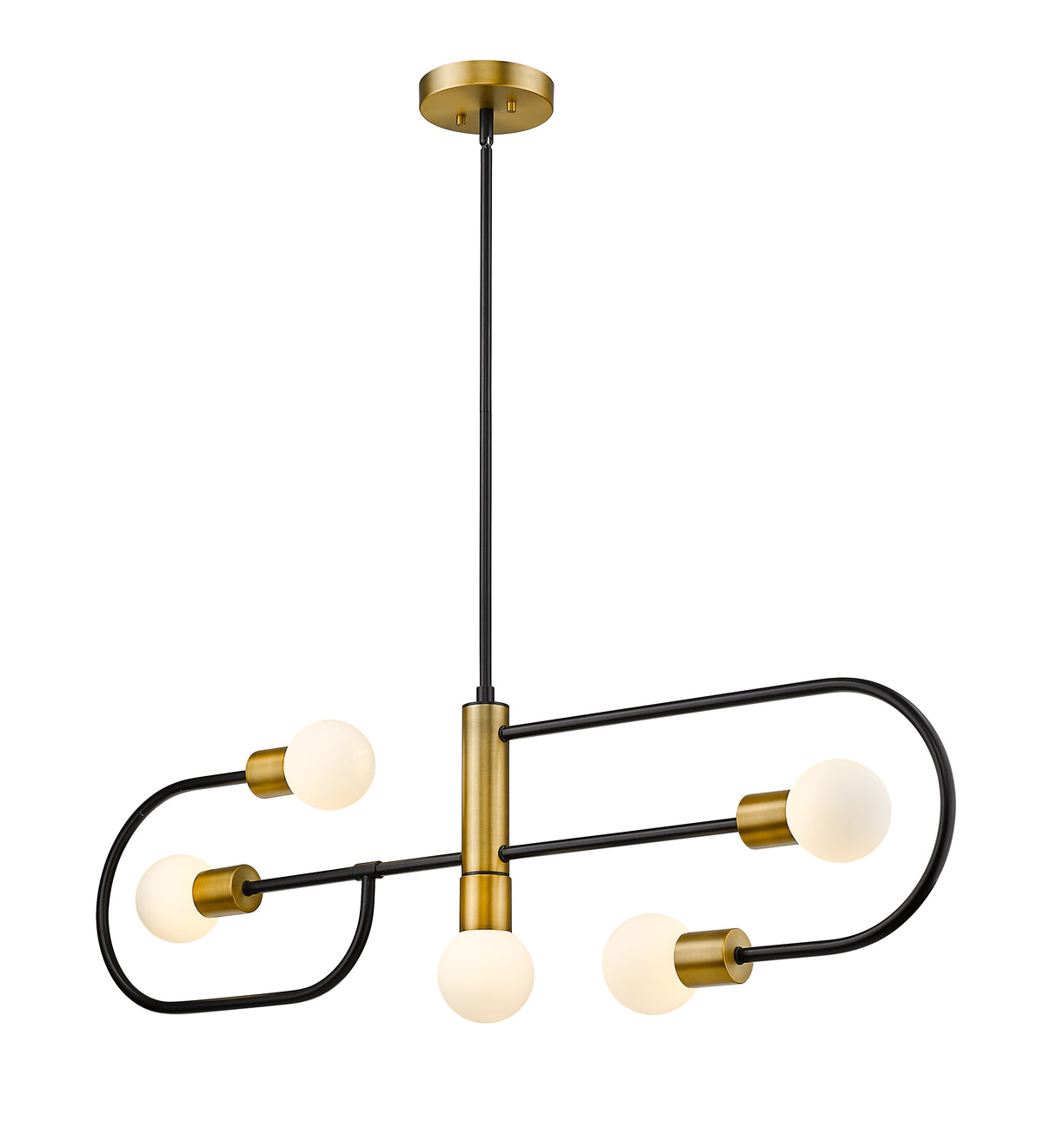 Neutra 5 Light Linear Chandelier