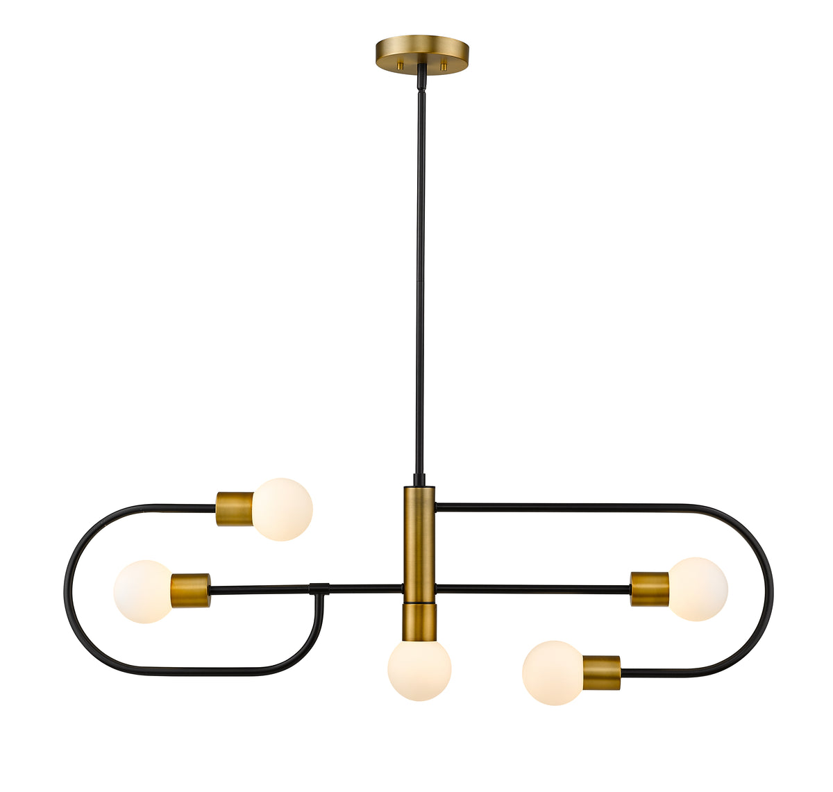 Neutra 5 Light Linear Chandelier