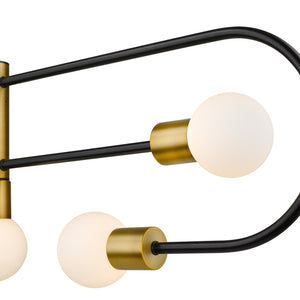 Neutra 5 Light Linear Chandelier