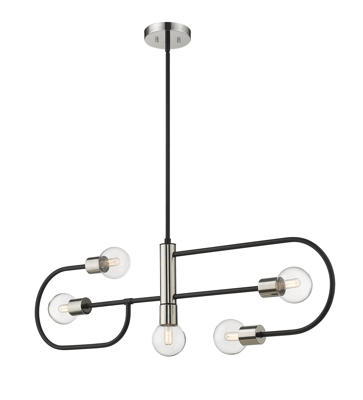 Neutra 5 Light Linear Chandelier