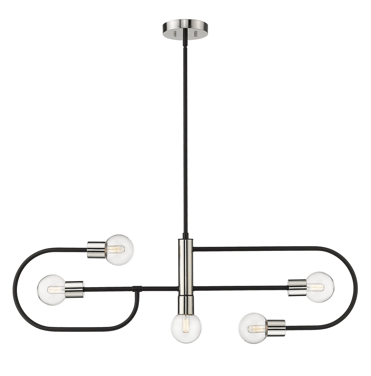 Neutra 5 Light Linear Chandelier