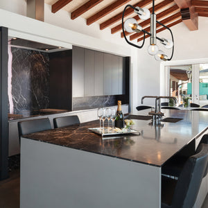 Neutra 5 Light Linear Chandelier