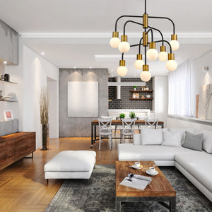 Neutra 9 Light Chandelier