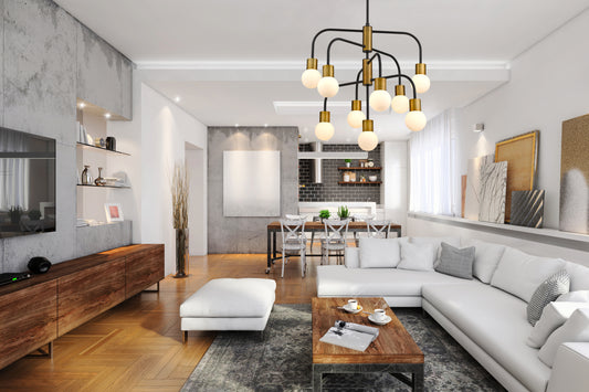 Neutra 9 Light Chandelier