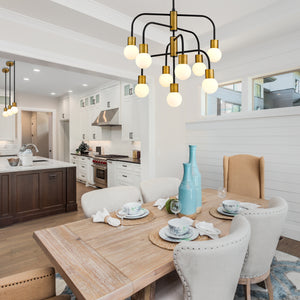 Neutra 9 Light Chandelier