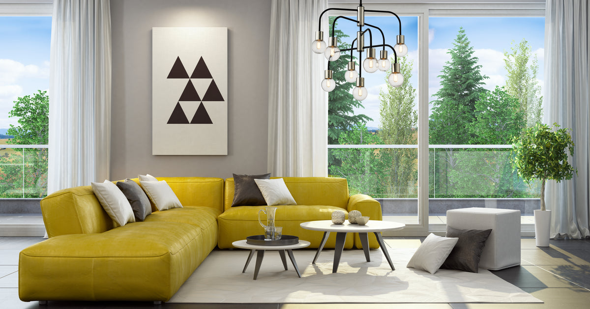 Neutra 9 Light Chandelier