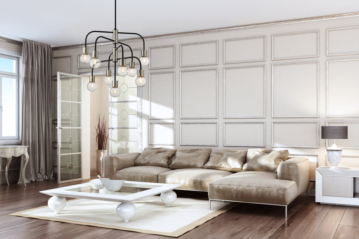Neutra 9 Light Chandelier