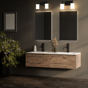 Cadoc 2 Light Vanity