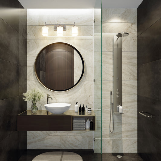 Cadoc 3 Light Vanity