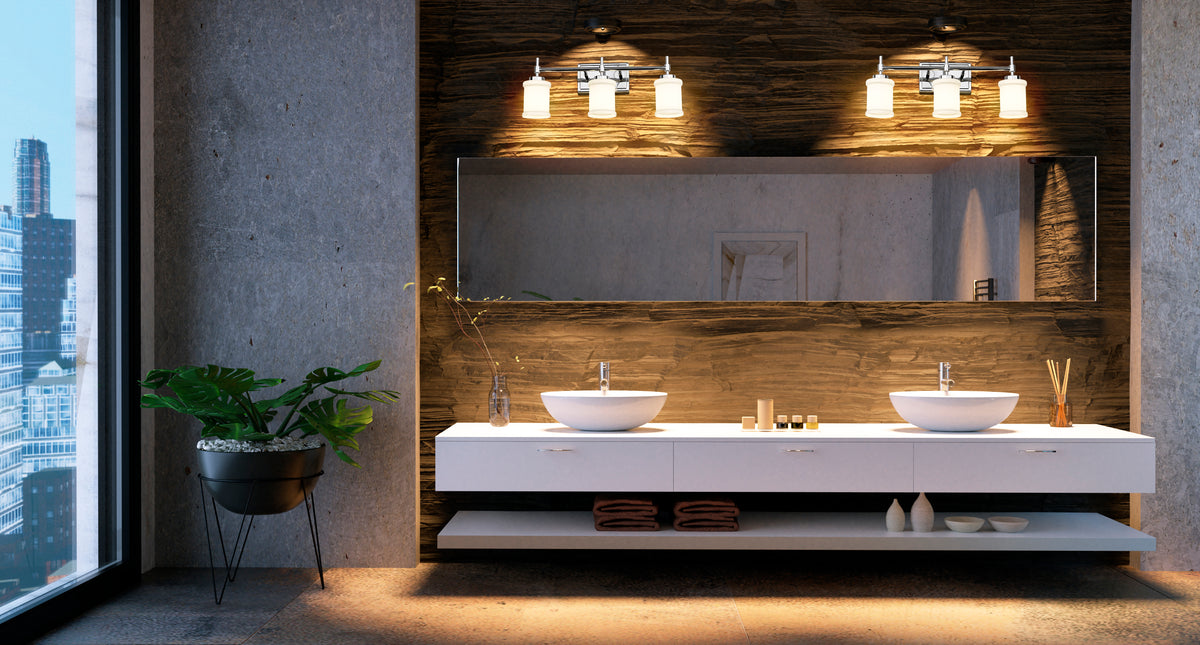 Cadoc 3 Light Vanity