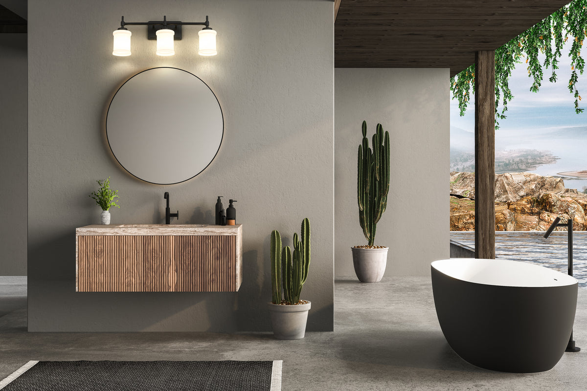 Cadoc 3 Light Vanity