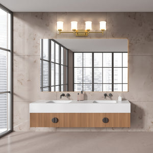 Cadoc 4 Light Vanity