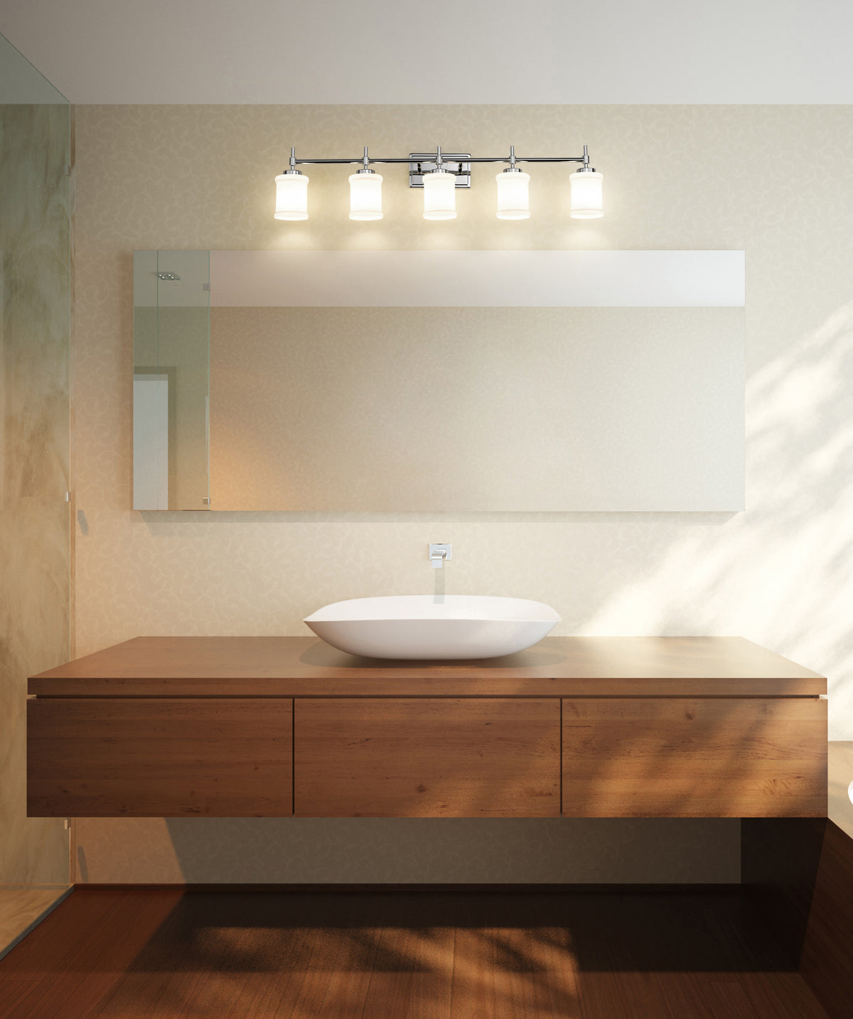 Cadoc 5 Light Vanity