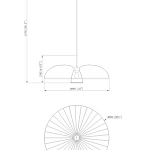 Valencia 1 Light Pendant