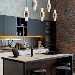 Rola 5-Light 42" Integrated LED Linear Chandelier
