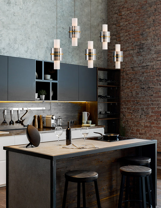 Rola 5-Light 42" Integrated LED Linear Chandelier