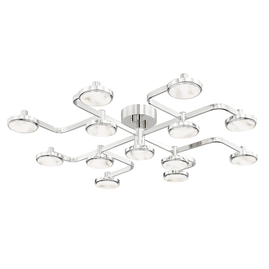 Meander Semi Flush