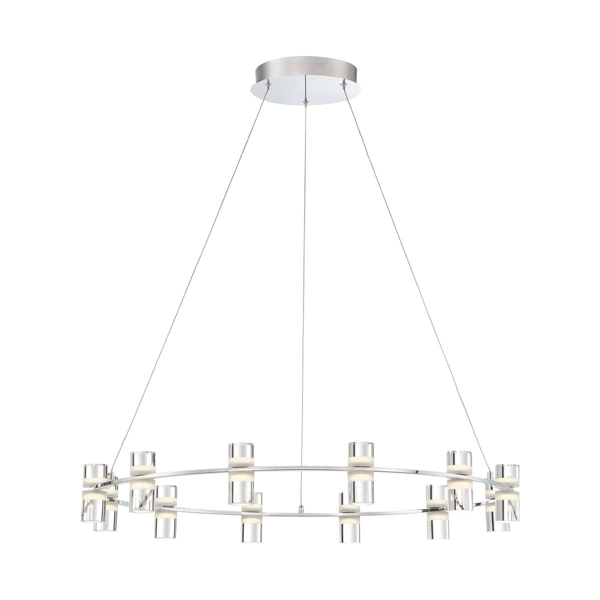 Netto 12-Light 33" Integrated LED Chandelier