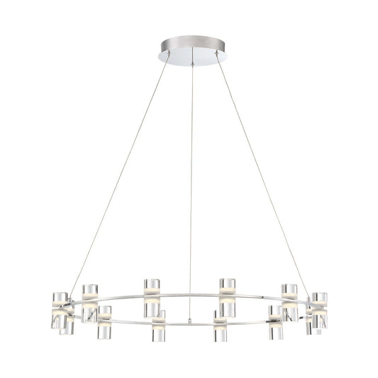 Netto 12-Light 33" Integrated LED Chandelier