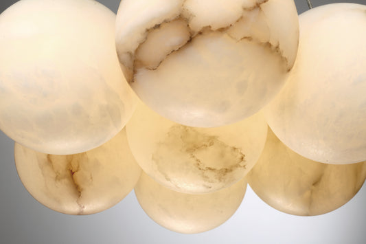 Kepler 7-Light 18" Integrated LED Multi Drop Chandelier