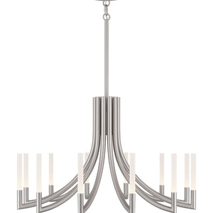Olette 12-Light 36" Integrated LED Chandelier