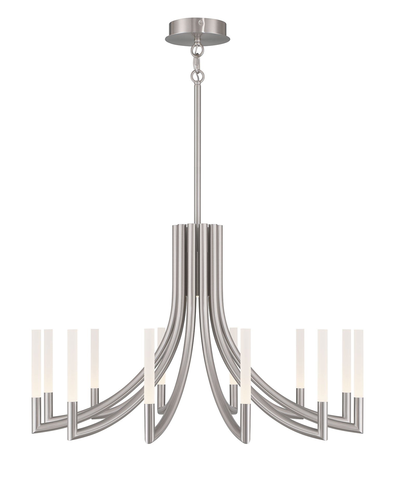 Olette 12-Light 36" Integrated LED Chandelier