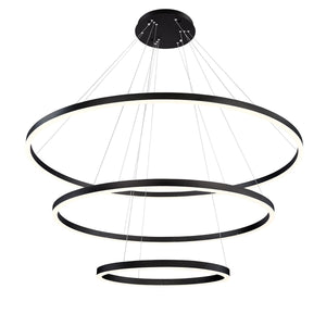 Spunto 3-Tiers 3-Light 61" Integrated LED Grand Chandelier