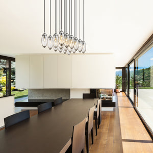Arden 17 Light Linear Chandelier