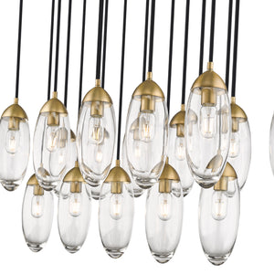 Arden 17 Light Linear Chandelier