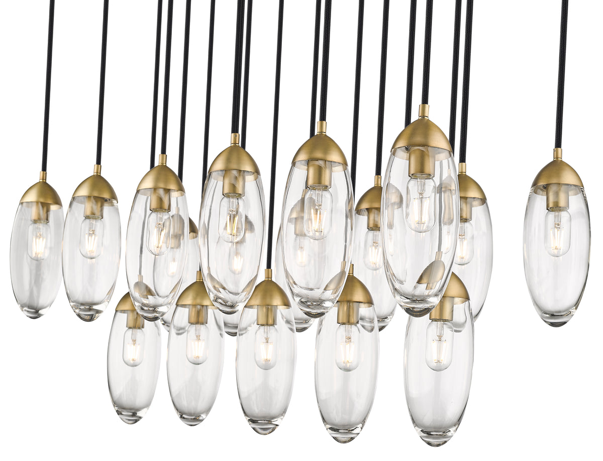 Arden 17 Light Linear Chandelier