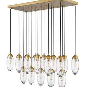Arden 17 Light Linear Chandelier