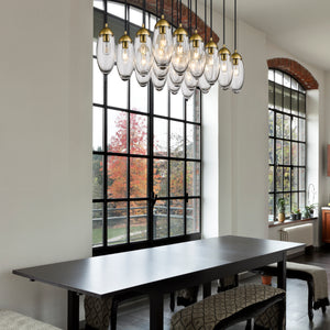 Arden 17 Light Linear Chandelier