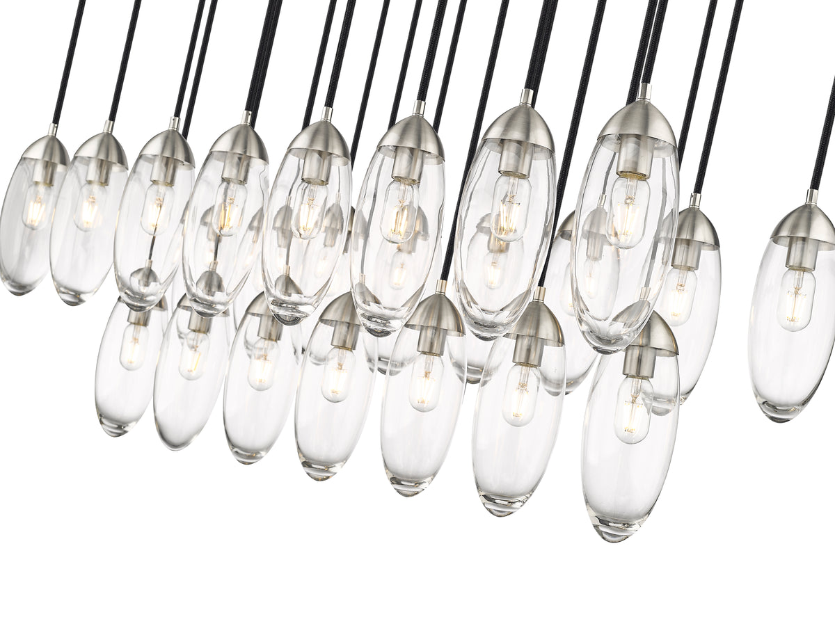 Arden 23 Light Linear Chandelier